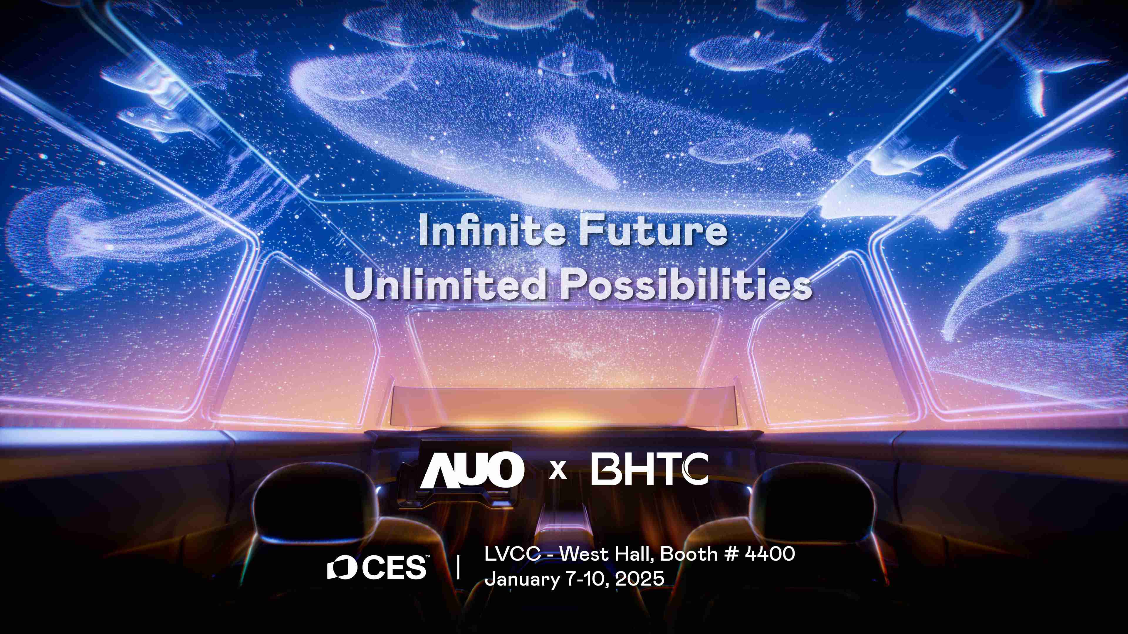 巨星国际以Infinite Future, Unlimited Possibilies为主题，，，，联合BHTC于CES 2025扩大规模展出