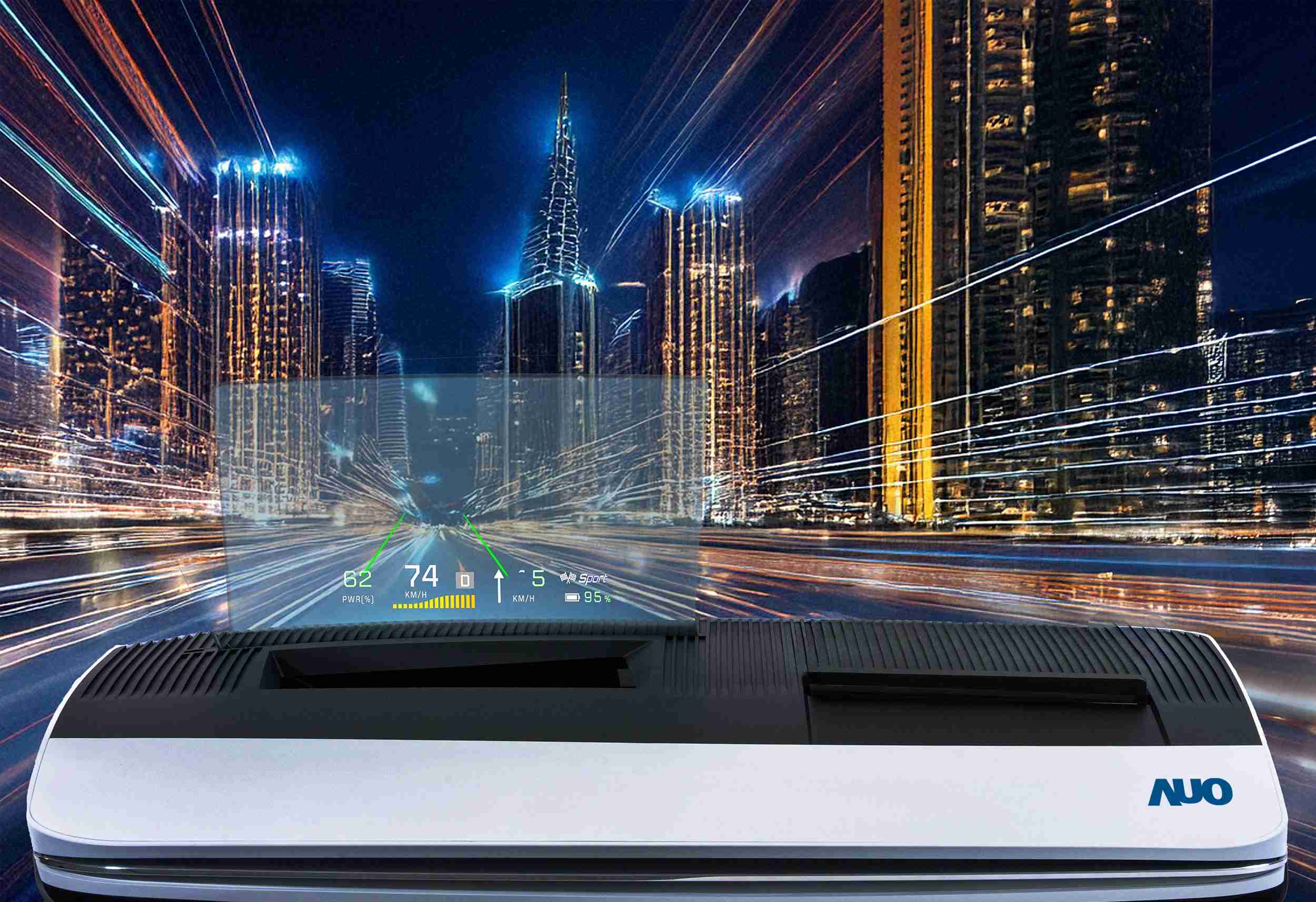 巨星国际推出13吋Micro LED抬头显示器，，，提供高入眼亮度、、、、高色彩饱和度的显示质量，，，在阳光下或黑暗中都清晰可见，，，，并利用Micro LED模块体积小的优势，，，，解决车用空间有限的痛点